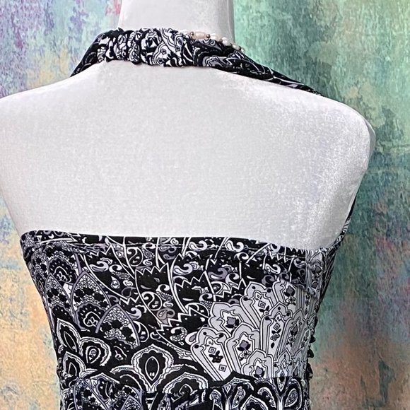 📌 Cristinalove Neck-holder Soft Flowing Dress - Picture 8 of 14